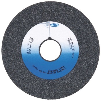 MUELA TYROLIT 10A46M5AV217 ESMERIL GRIS 200X20X32 MM G60