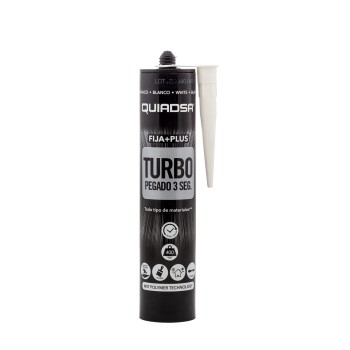 ADHESIVO FIJA+PLUS TURBO BLANCO TUBO 125ML. QUIADSA 2