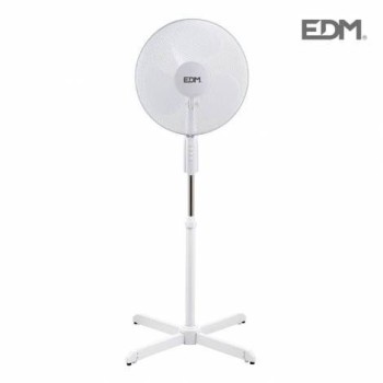 VENTILADOR PIE EDM 50 W 40 CM 120CM ALTURA