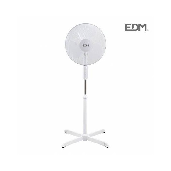 VENTILADOR PIE EDM 50 W 40 CM 120CM ALTURA