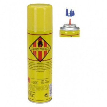 CARTUCHO GAS ENCENDEDORES BUTSIR FLAMECLUB 250 ML