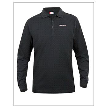 POLO M. LARGA OFICINA CORPORATIVO OPTIMUS GRIS OSC. T-M