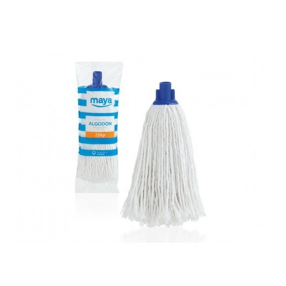 FREGONA ALGODON 230 G. BLANCO 08009