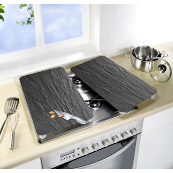 CUBIERTAS VIDRIO UNIVERSAL PIZARRA 2UDS WENKO