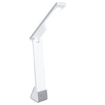 LAMPARA LED 4W RECARGABLE PLATA ALFA DYSER