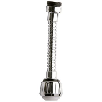 ECONOMIZADOR ORFESA H22 Y M24 ROCIADOR FLEXIBLE 2 POSICIONES CROMO AHORRO 9L/M.