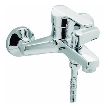 GRIFO GENEBRE k8 DE BAÑO MONOMANDO CROMADO CON KIT