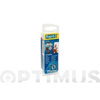 OJAL LATON ESSELTE 4MM BOLSA 100 UNID