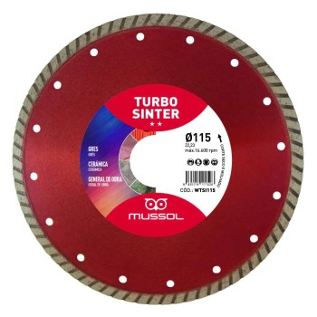 DISCO DIAMANTE MUSSOL WTSI115 GENERAL OBRA