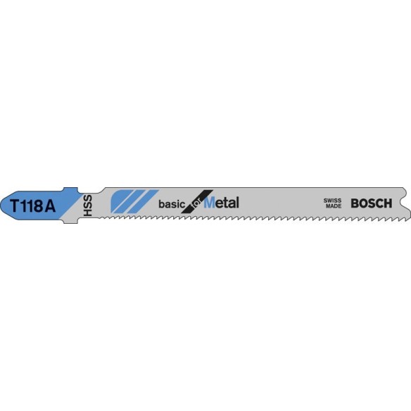 HOJA SIERRA DE CALAR HSS BASIC T 118 A METAL 92 MM 3 UDS