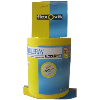 ROLLO DE LIJA PAPEL  VIBRATOR BC2 115MM X 5 M   GR 180