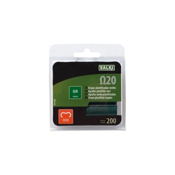 GRAPA  CERCADOS OMEGA    A20 VERDE 200 UDS