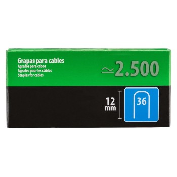 GRAPA  CABLE caja  N 36    12 MM