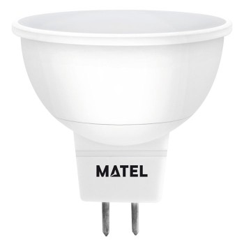 BOMBILLA LED DICROICA GU5.3 MATEL 450 LM 5 W LUZ CALIDA