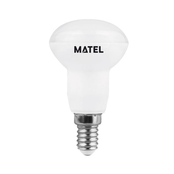 BOMBILLA LED REFLECTORA E14 MATEL 600 LM 50 MM 6 W LUZ FRIA