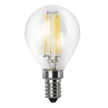 BOMBILLA LED FILAMENTO ESFERICA E27 MATEL 400 LM 4 W LUZ CALIDA
