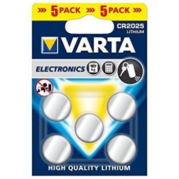 PILA BOTON LITIO CR2025 3V 1U