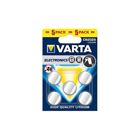 PILA BOTON LITIO CR2025 3V 1U