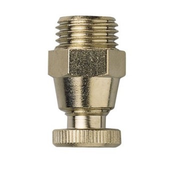 "VALVULA DE PURGA COMPRESOR 1/4"" MACHO"