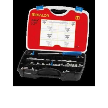 KIT ABRAZADERAS ASFA-L SURTIDAS MALETIN