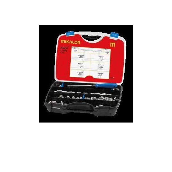 KIT ABRAZADERAS ASFA-L SURTIDAS MALETIN