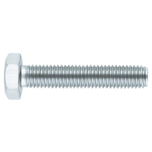 TORNILLO INDEX ROSCA METRICA CABEZA HEXAGONAL DIN 933 5X30 ZINC 6UDS