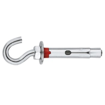 ANCLAJE INDEX ANTIGIRO PARA CARGAS MEDIAS GANCHO 6X45 ZINC 2UDS