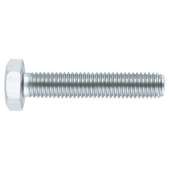 TORNILLO INDEX ROSCA METRICA CABEZA HEXAGONAL DIN 933 8X60 ZINC 15UDS