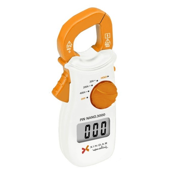 MINI PINZA AMPERIMÉTRICA DIG PINNANO3000 XINDAR