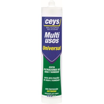 SILICONA ACIDA UNIVERSAL BLANCO 280ML CEYS