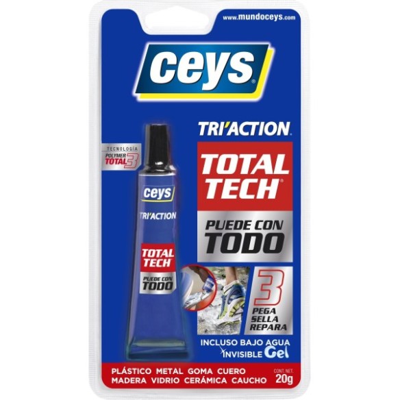 ADHESIVO TRIACTION TOTAL TECH  10G  CEYS