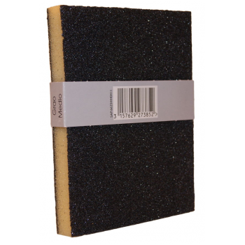 TACO LIJADOR FLEXOVIT ESPONJA 123X98X12MM GRANO FINO P-100