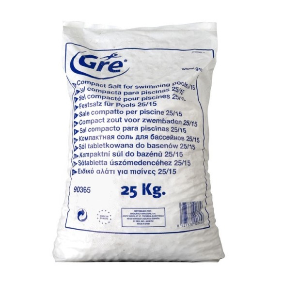 SAL COMPACTA SACO 25KG 90365 GRE