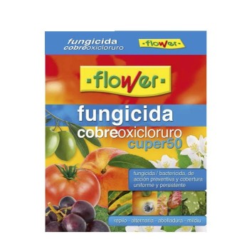 FUNGICIDA COBRE OXICLORURO 2X50 G. 30637 FLOWER