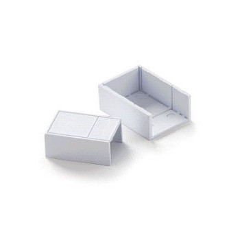 ACCESORIO MINICANAL PVC 12X12 MM  BLANCO  5 UDS