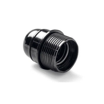 PORTALÁMPARAS ROSCADO+TOPE E-27 BLANCO