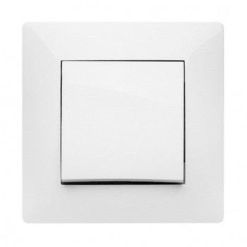 CRUZAMIENTO HABITAT 15  EMPOTRAR      10 A 250 V      BLANCO  1 UD