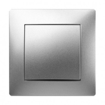 INTERRUPTOR-CONMUTADOR HABITAT 15  EMPOTRAR      10 A 250 V      ALUMINIO  1 UD