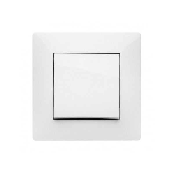 INTERRUPTOR-CONMUTADOR HABITAT 15 EMPOTRAR 10 A 250 V BLANCO