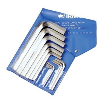 JUEGO LLAVES ALLEN - BOLA BAHCO 2 A 8MM 8 PIEZAS