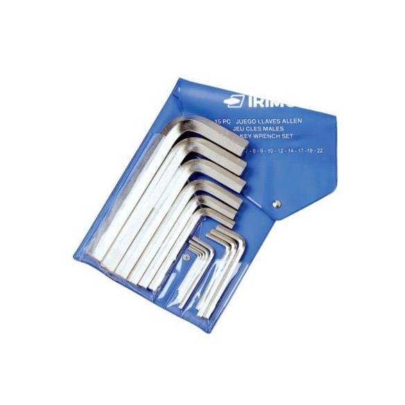 JUEGO LLAVES ALLEN - BOLA BAHCO 2 A 8MM 8 PIEZAS