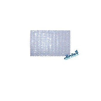 ALFOMBRA BAÑO MARELIA ANTIDESLIZANTE 54x54 BLANCO