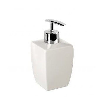 DOSIFICADOR JABÓN THAI CERÁMICA BLANCO