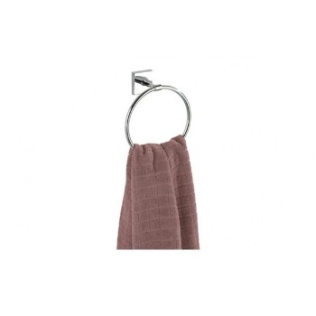 ARO TOALLERO LACENO PARED  METAL. SISTEMA POWER-LOC SIN AGUJEROS