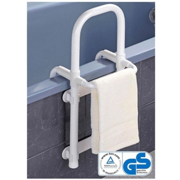 BARRA AYUDA SECURA BAÑERA  METAL LACADO HOMOLOGADA TÜV/GS