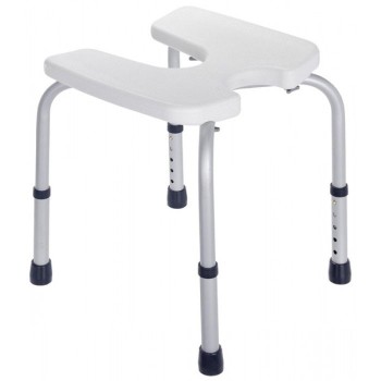 TABURETE SECURA HIGIÉNICO DUCHA ALTURA REGULABLE 120 KG HOMOLOGADO TÜV/GS