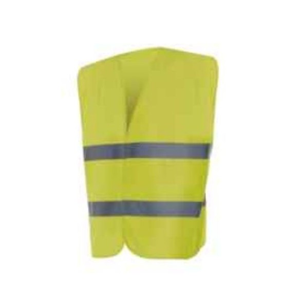 CHALECO CIERRE CON VELCRO VELILLA 14001 ALTA VISIBILIDAD AMARILLO T-XXL