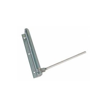 CIERRAPUERTAS MUELLE AMIG 40KG MAX 200 MM ALUMINIO PLATA