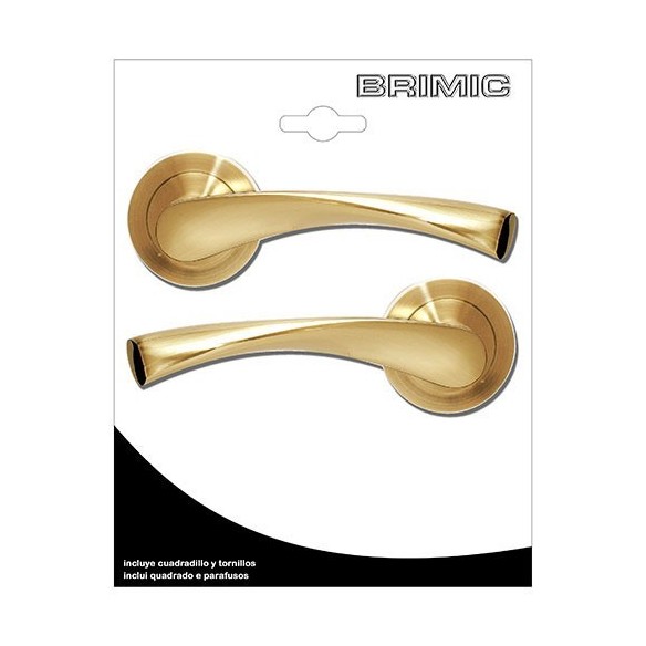 JUEGO MANILLA MICEL CON ROSETA LATON