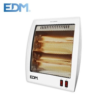 RADIADOR CUARZO EDM PLANO ANTIVUELCO 500/1000W